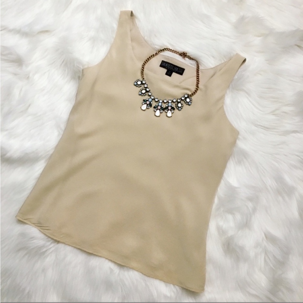 Lafayette 148 New York Cream Camisole